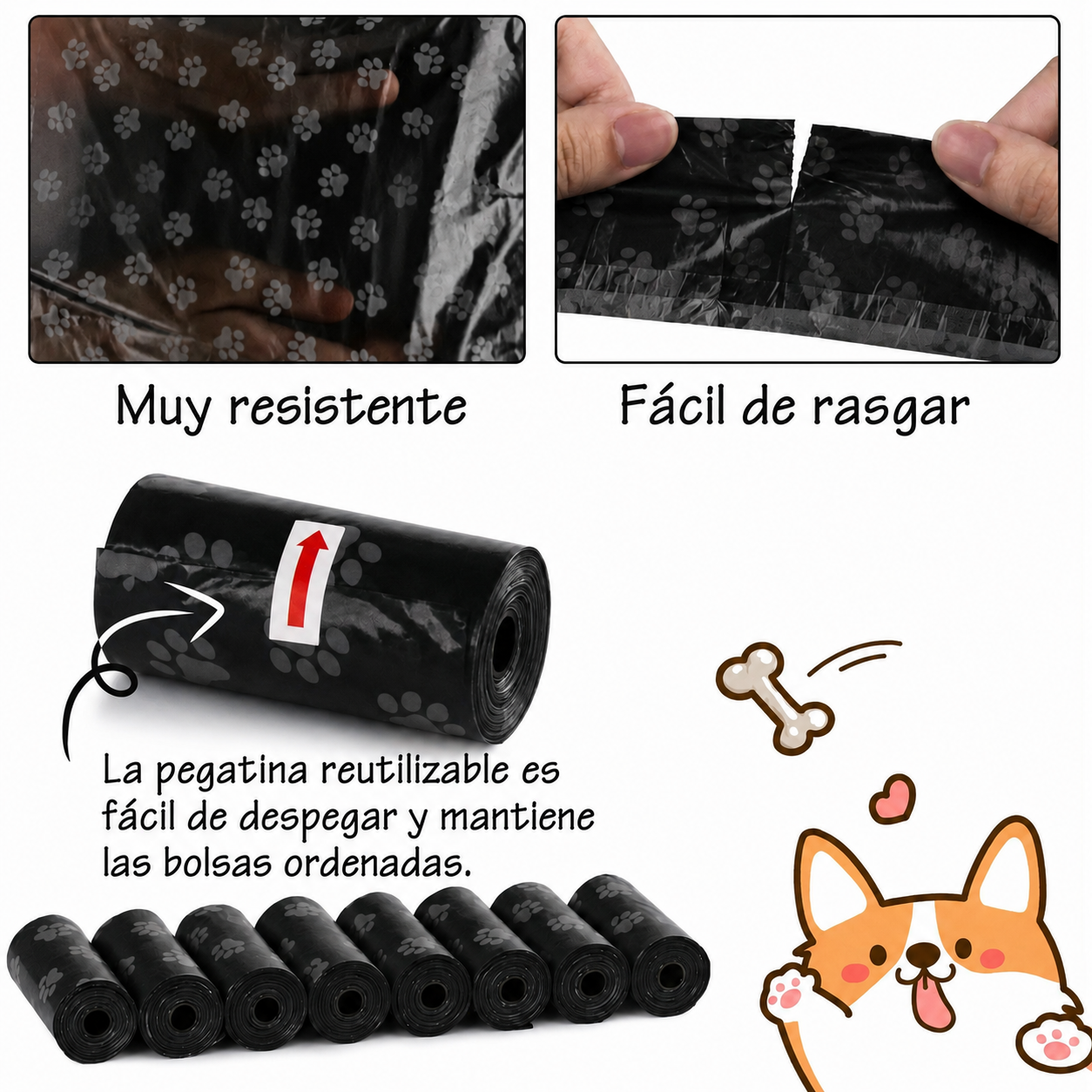 Bolsas para Excrementos de Perros