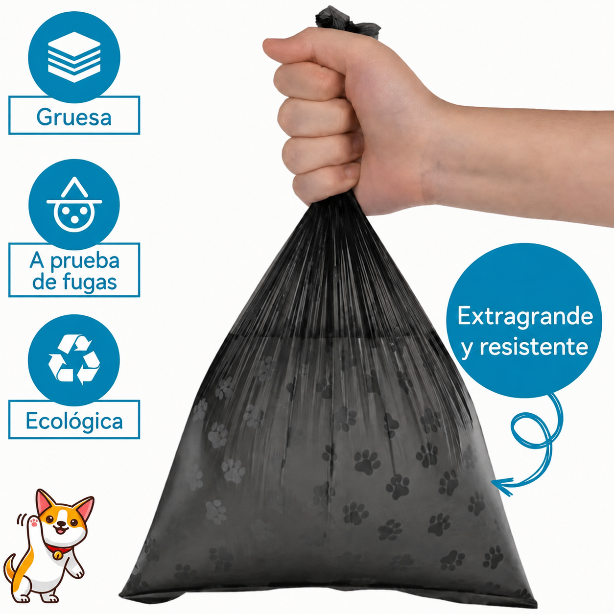 Bolsas para Excrementos de Perros